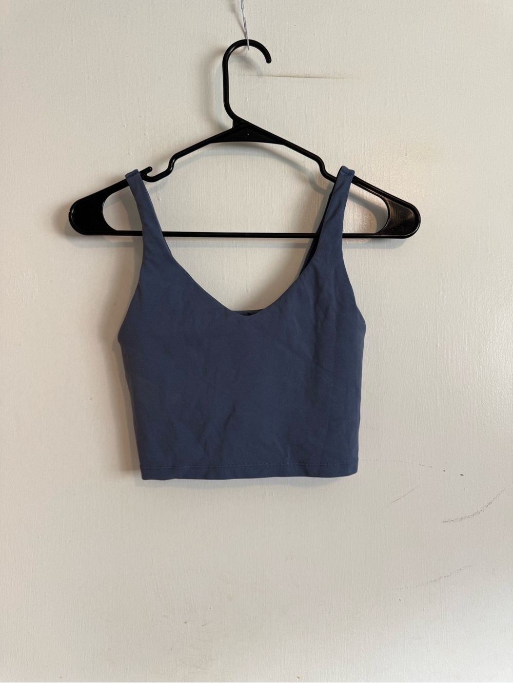 OFFLINE By Aerie Real Me blue recharge Low Key Longline Sports Bra size small